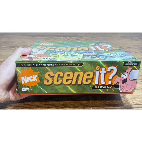 NICK SCENE IT! THE NICK TRIVIA DVD GAME - COMPLETE - 2006 - - Picture 2 of 12